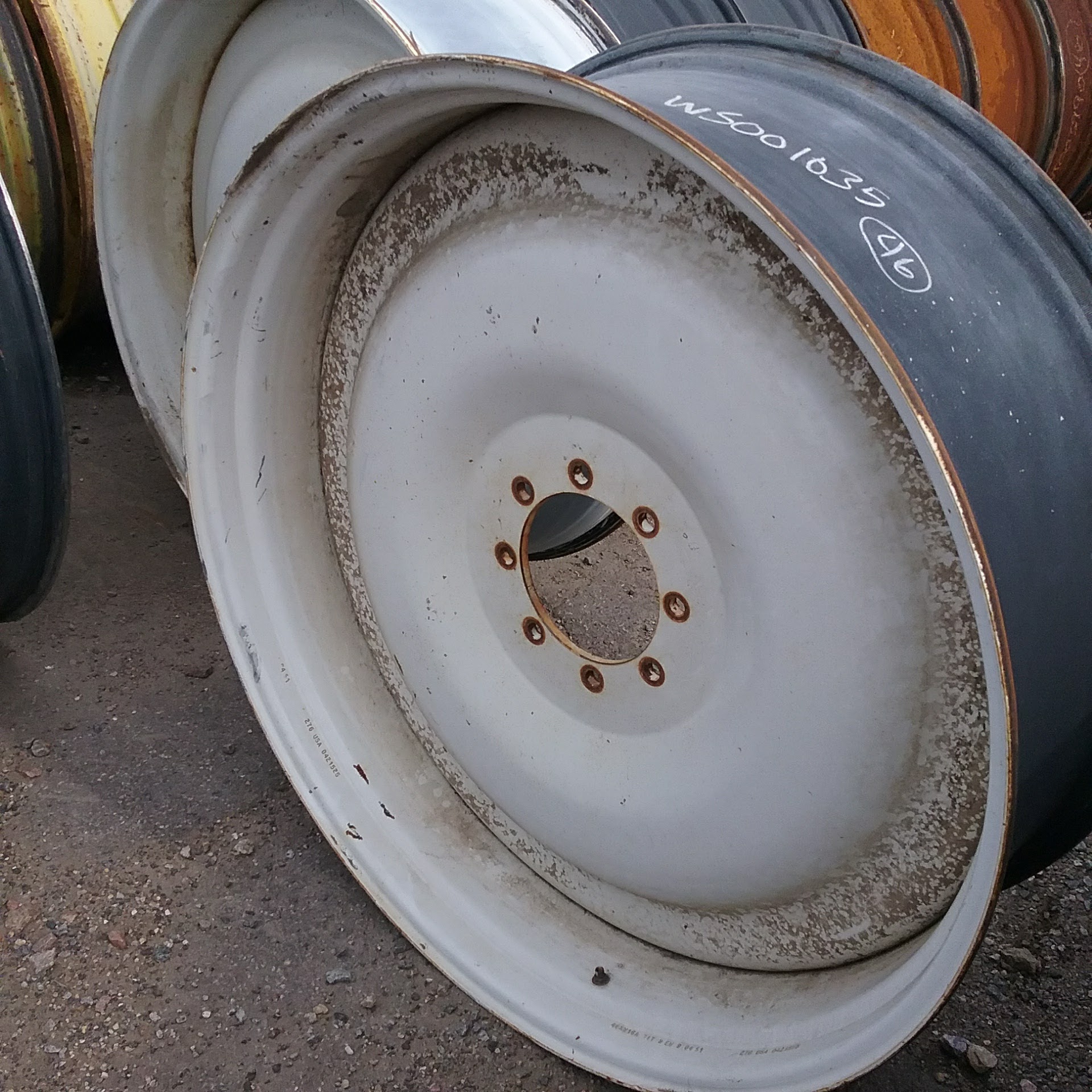 46''D x 16''W Bubble Disc Wheel WS001035