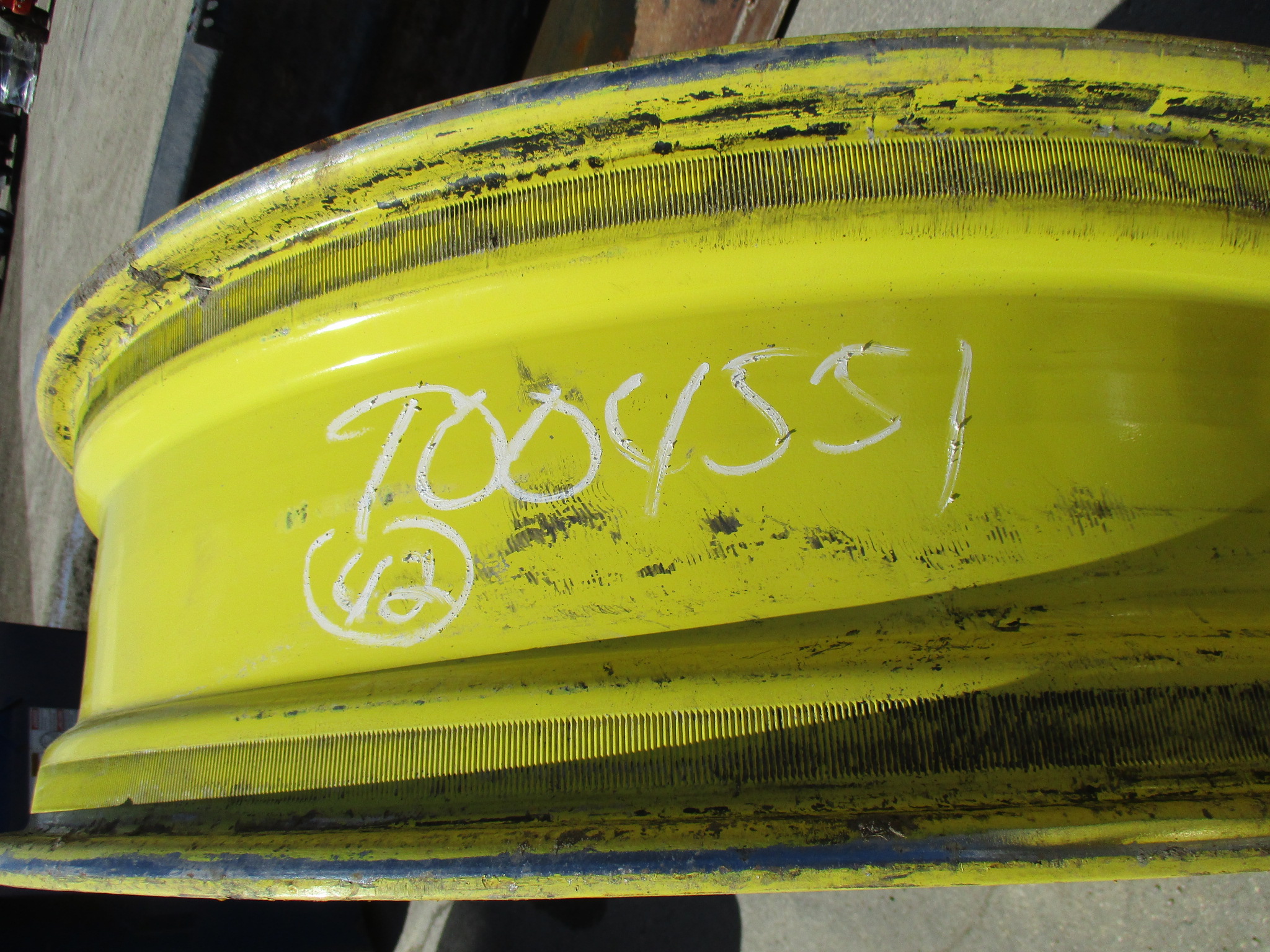 42''D x 10''W Spun Disc Wheel T004551