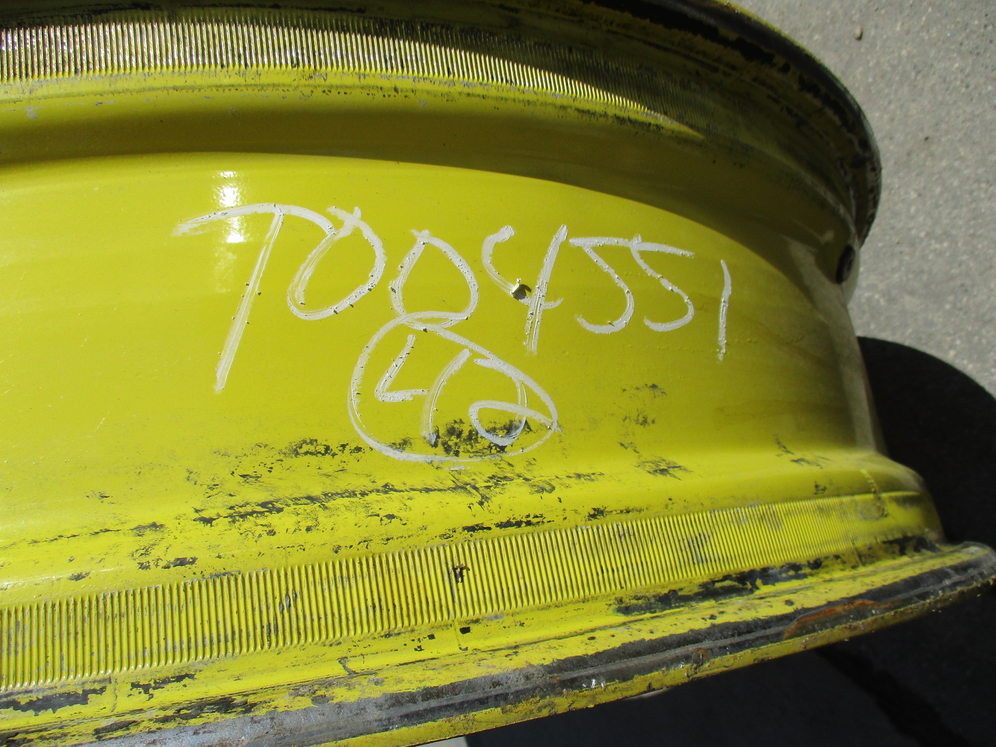 42''D x 10''W Spun Disc Wheel T004551