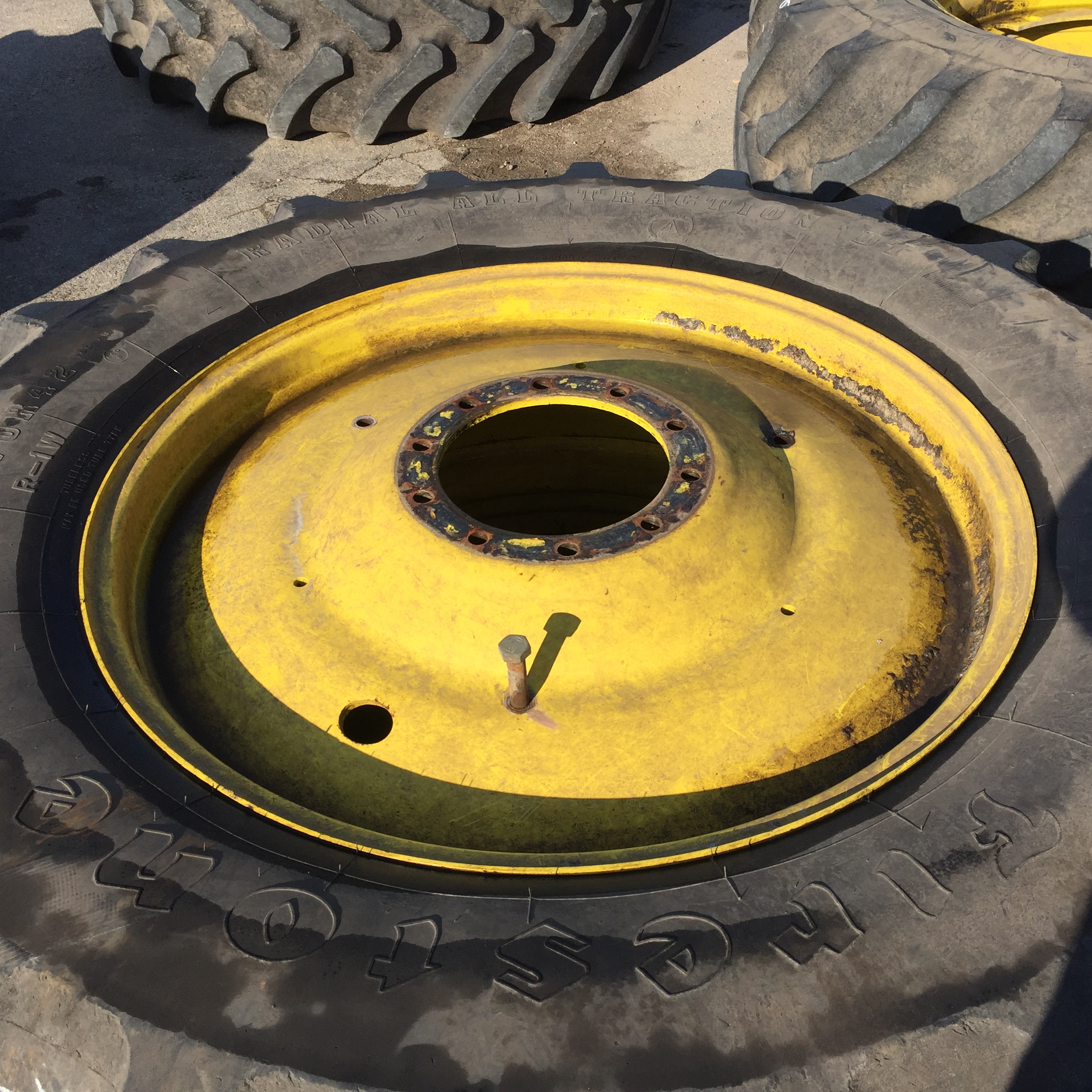 42''D x 20''W Formed Plate Wheel WT004957