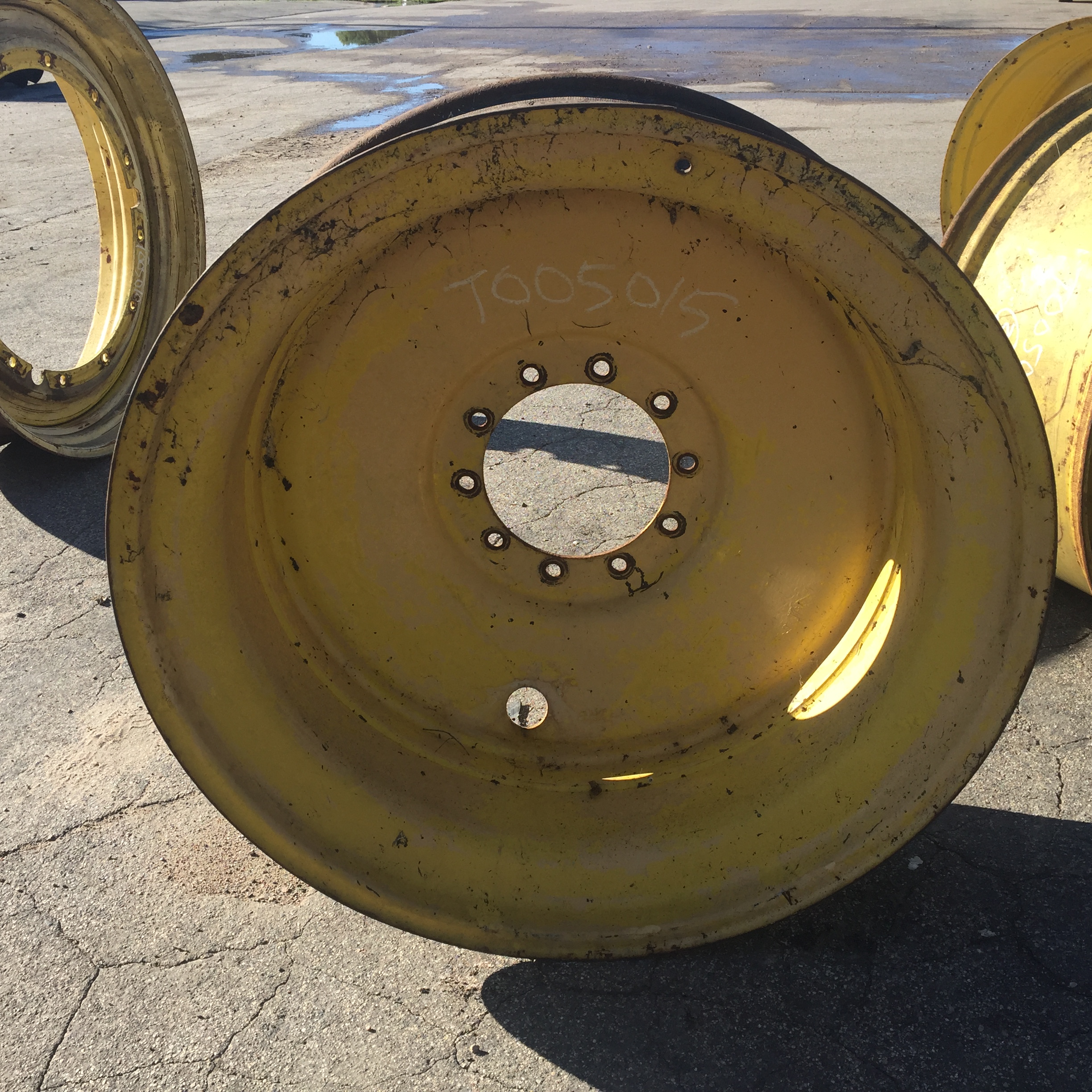 42''D x 16''W Formed Plate Wheel T005015