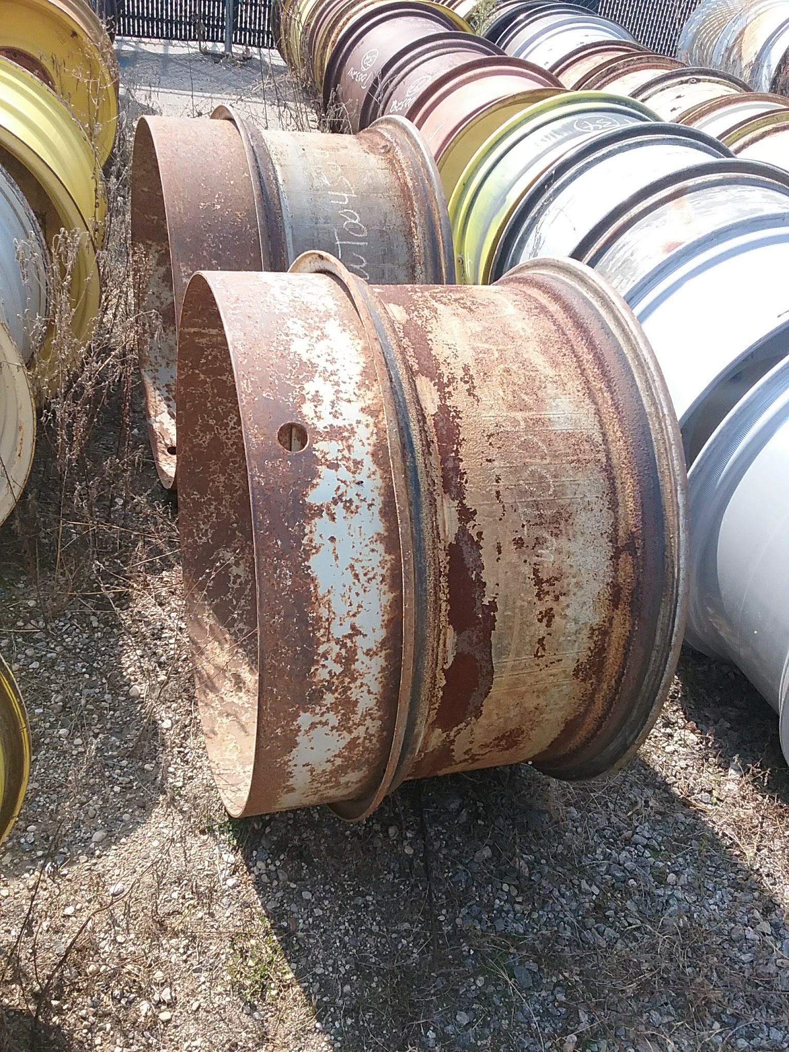 34''D x 15''W Band Dual "L" Rail Wheel WT004504