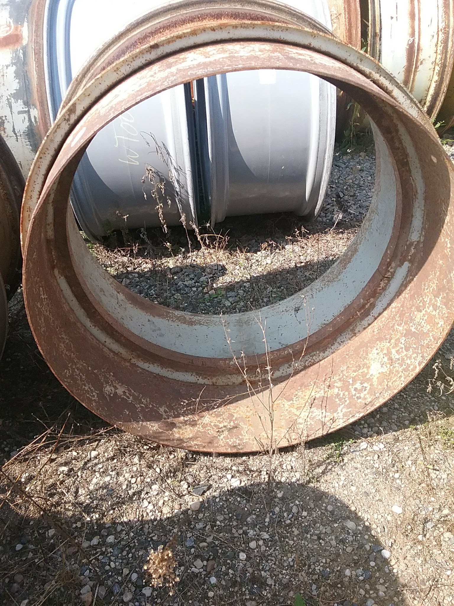 34''D x 15''W Band Dual "L" Rail Wheel WT004504