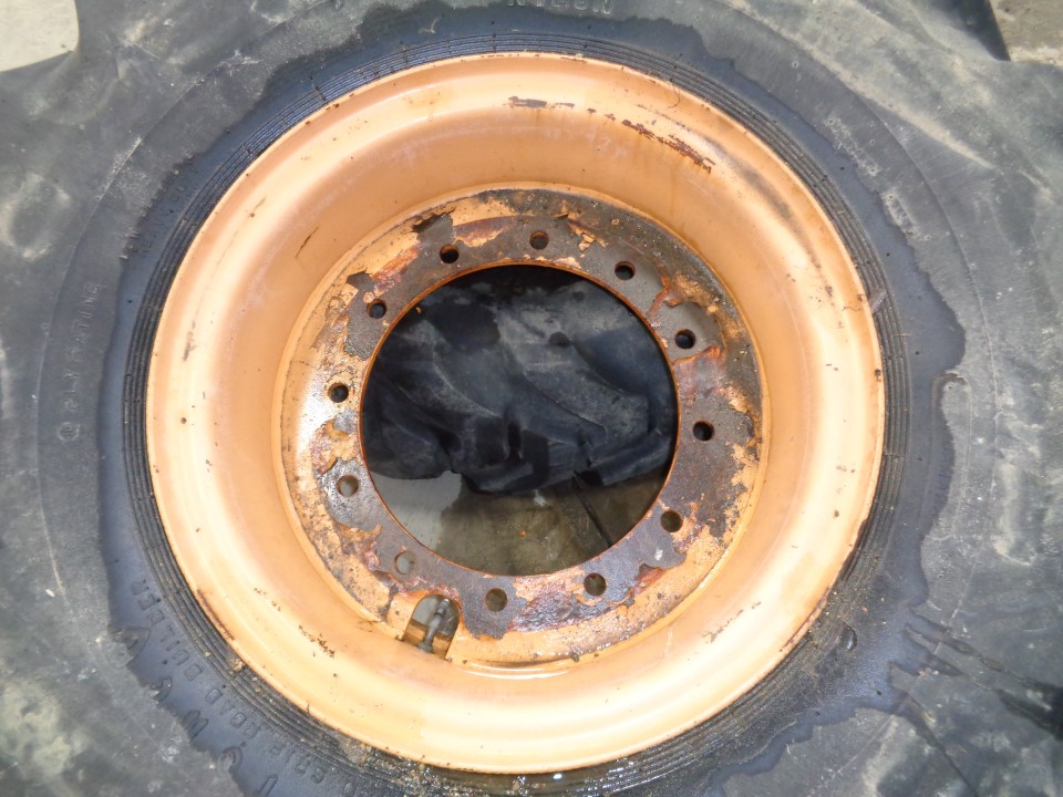 24''D x 10''W Flat Plate Wheel WS001178-Z