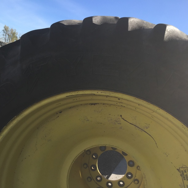 46''D x 16''W Straddle Dual Wheel WT005251