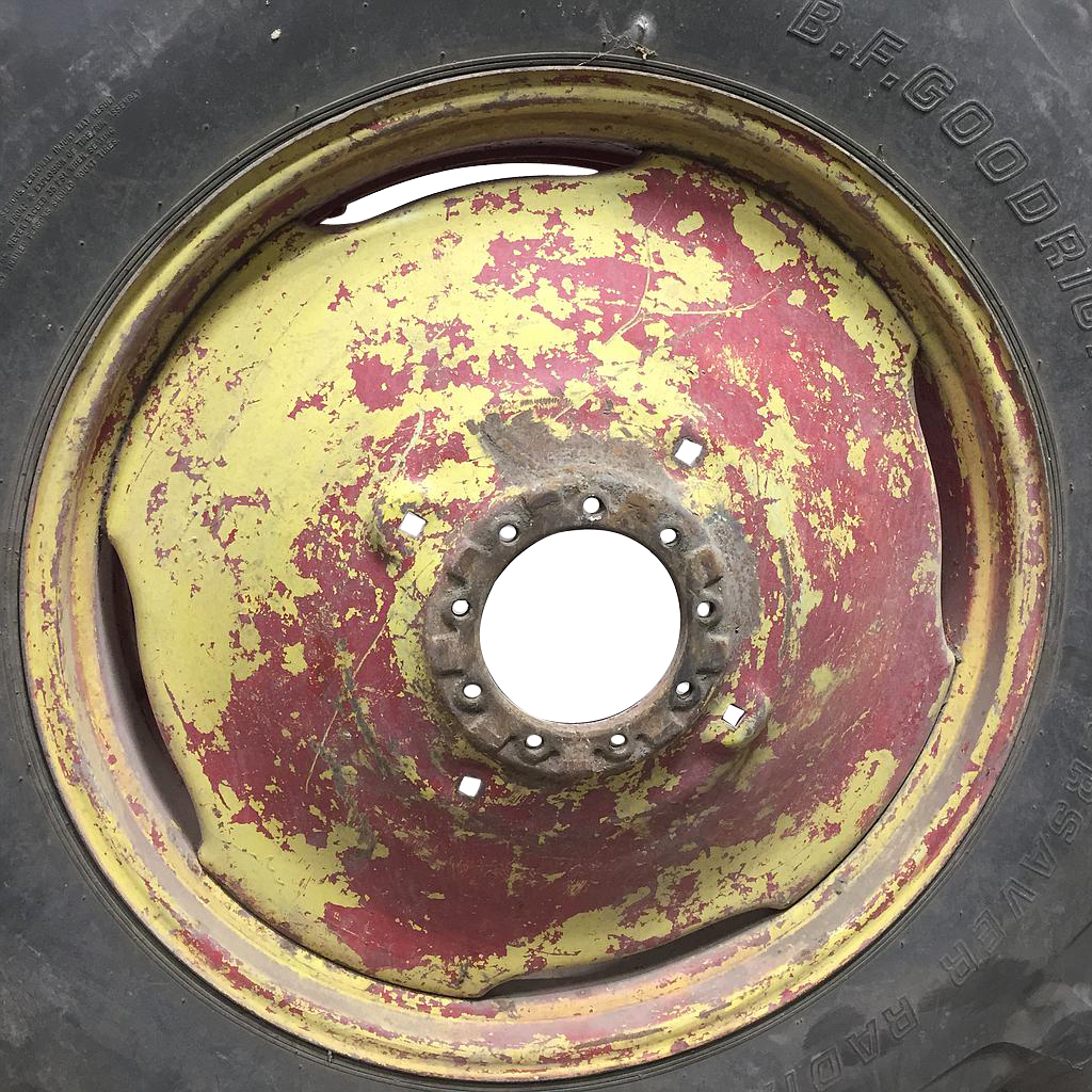 38''D x 18''W Stamped Plate Wheel WT007986