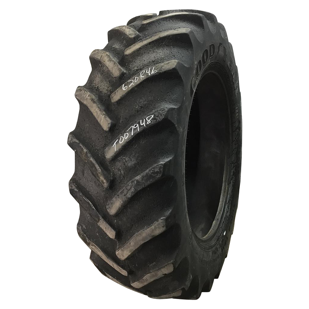 620/70R46 Goodyear Farm DT820 Super Traction R-1W Tire T007948