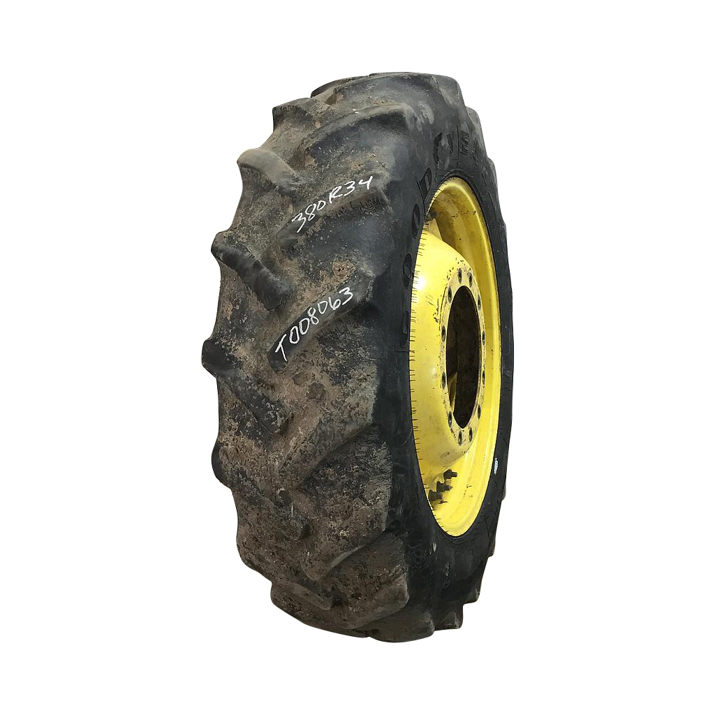 380/85R34 Goodyear Farm DT800 Super Traction R-1W Tire RT008063