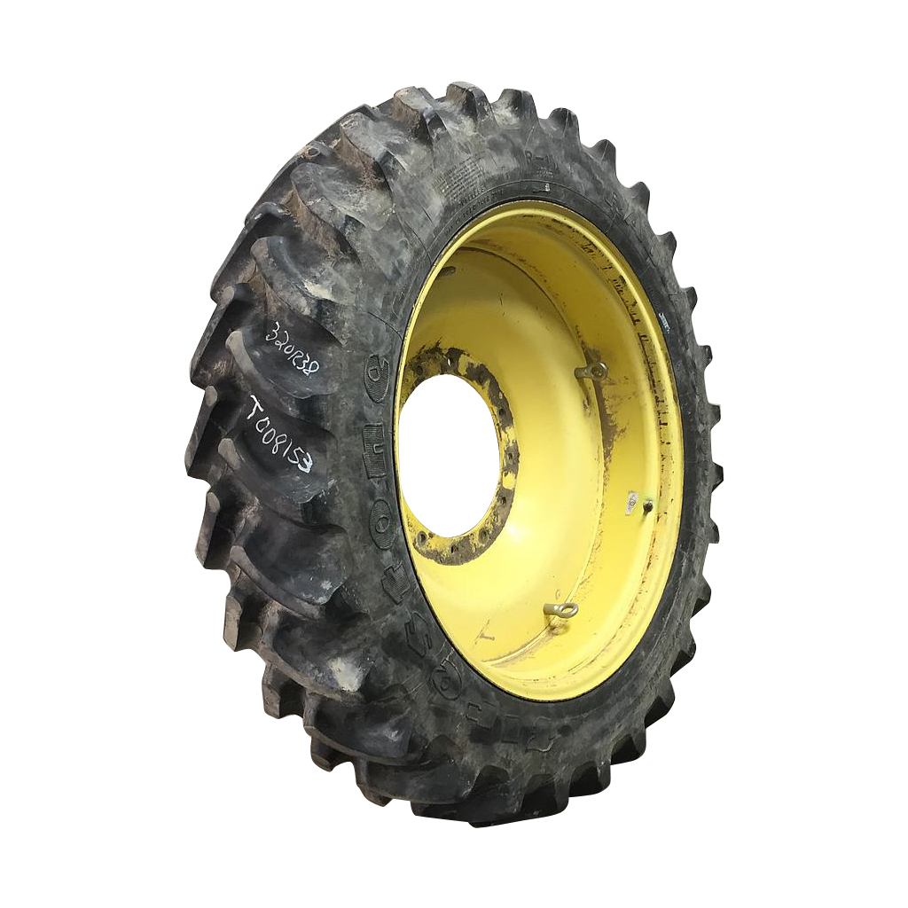 320/85R38 Firestone Radial 9000 R-1W Tire-Wheel Assembly T008153