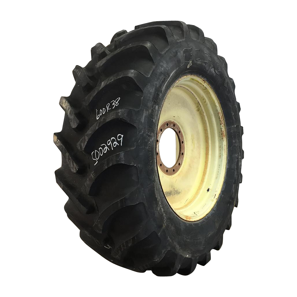 600/65R38 Firestone Radial 9000 R-1W Tire-Wheel Assembly S002929