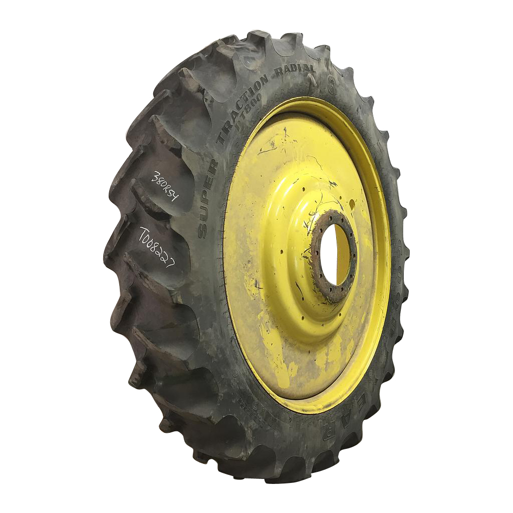 380/90R54 Goodyear Farm DT800 Super Traction R-1W Tire-Wheel Assembly T008227
