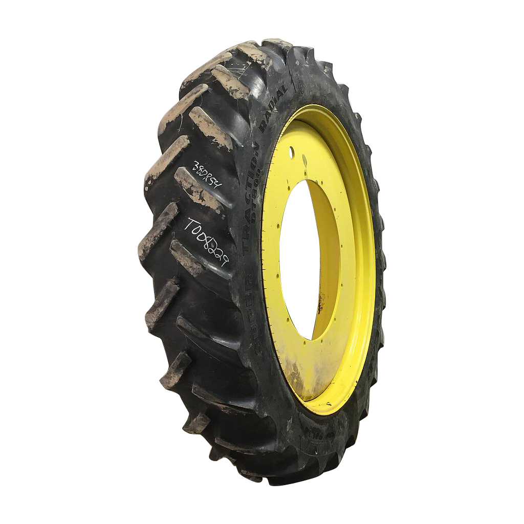 380/90R54 Goodyear Farm DT800 Super Traction R-1W Tire-Wheel Assembly T008229