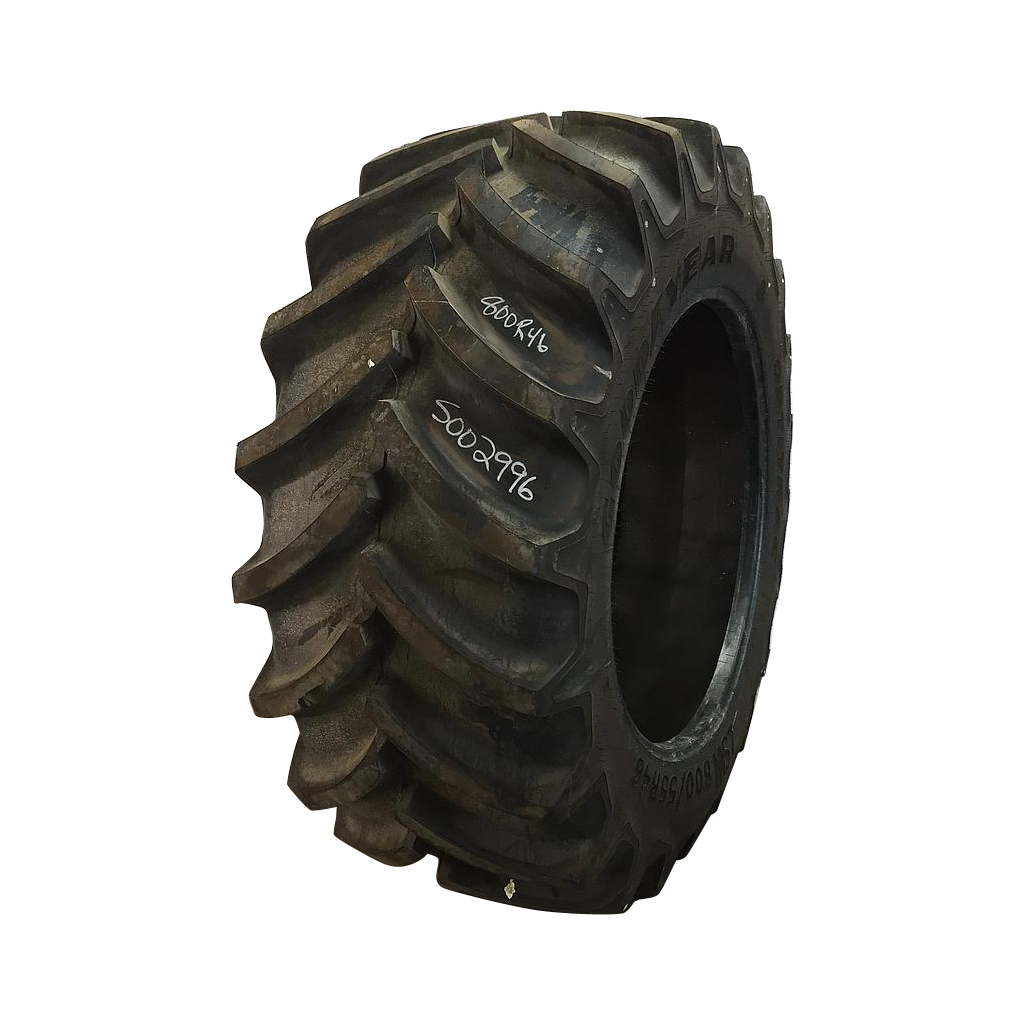 800/55R46 Goodyear Farm DT830 Optitrac R-1W Tire S002996
