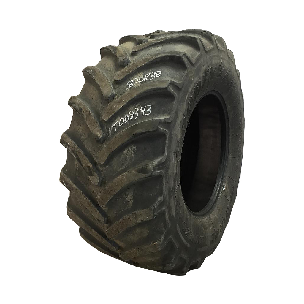 800/70R38 Goodyear Farm DT830 Optitrac R-1W Tire T008343