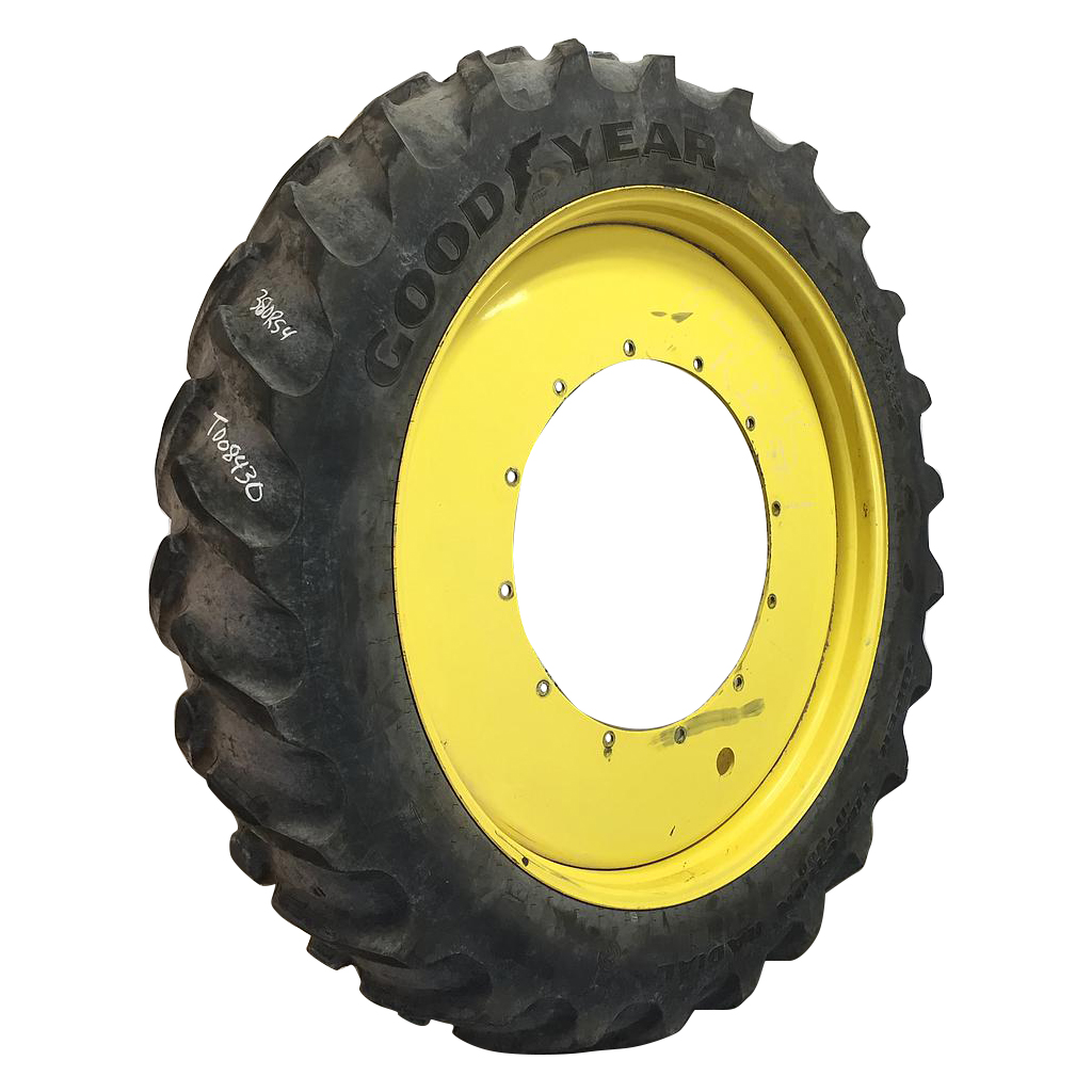 380/90R54 Goodyear Farm DT800 Super Traction R-1W Tire-Wheel Assembly T008430