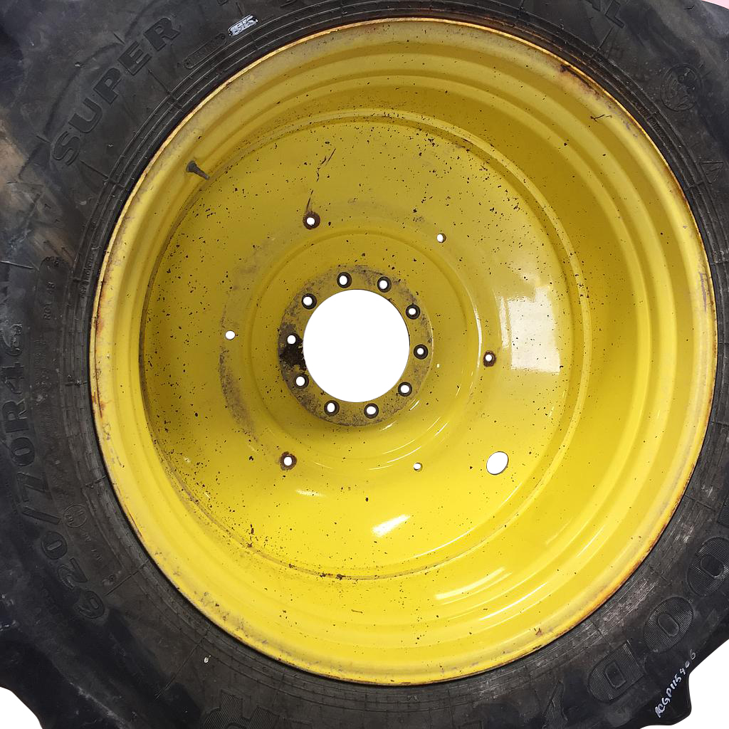 46''D x 20''W Formed Plate W/Weight Holes Wheel WT008394