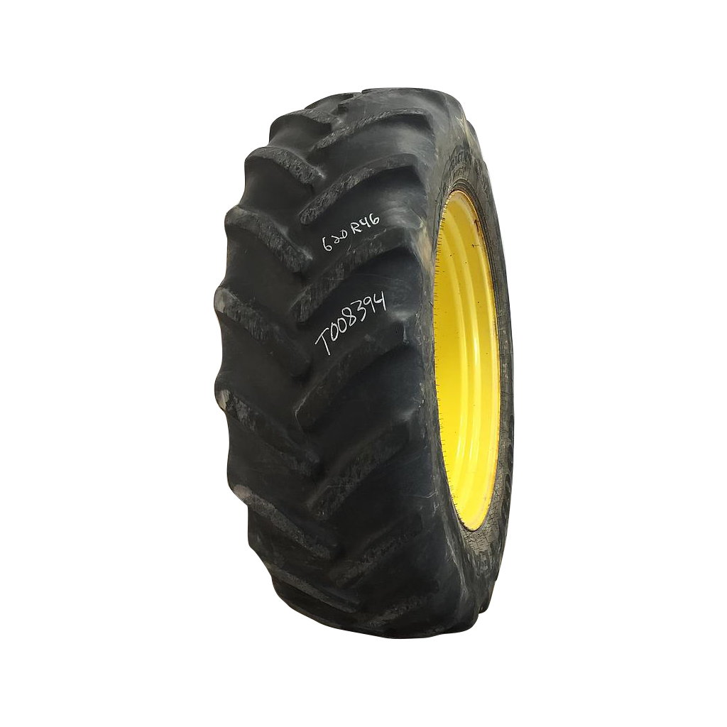 620/70R46 Goodyear Farm DT820 Super Traction R-1W Tire RT008394