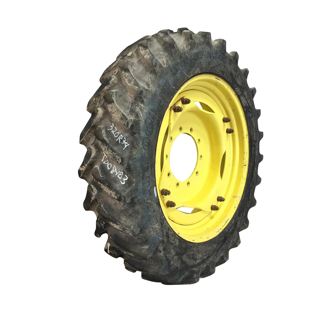 320/85R34 Firestone Radial 9000 R-1W Stub Disc (groups of 2 bolts) Tire-Wheel Assembly T008403