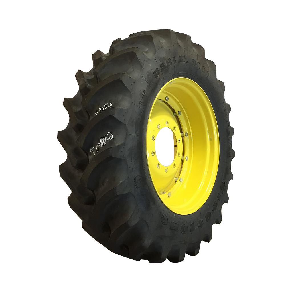 480/70R34 Firestone Radial 9000 R-1W Stub Disc Tire-Wheel Assembly T008452