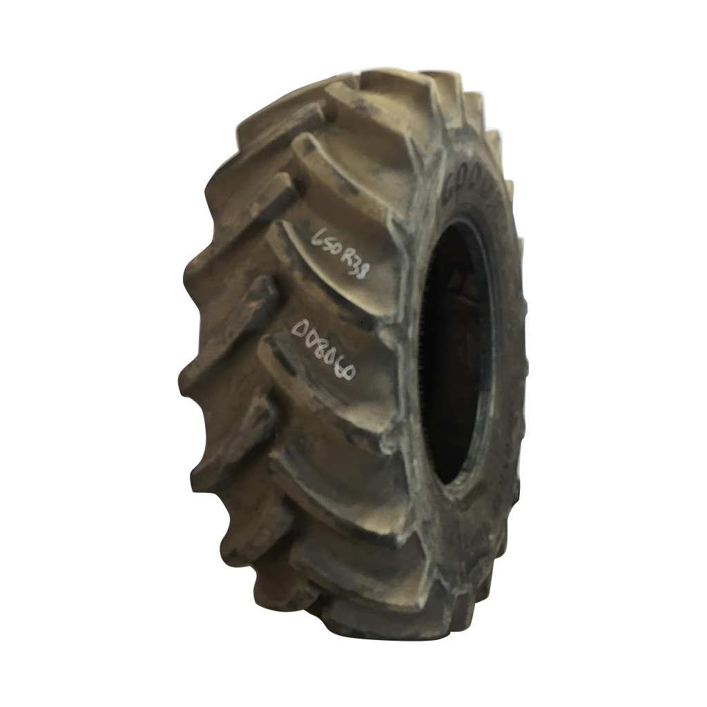 650/85R38 Goodyear Farm DT824 Optitrac R-1W Tire 008060