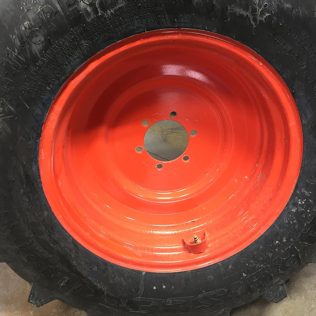 24''D x 12''W Formed Plate Wheel WT008637