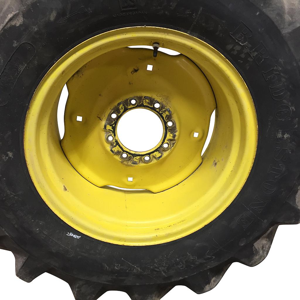 24''D x 12''W Formed Plate W/Weight Holes Wheel WT008659