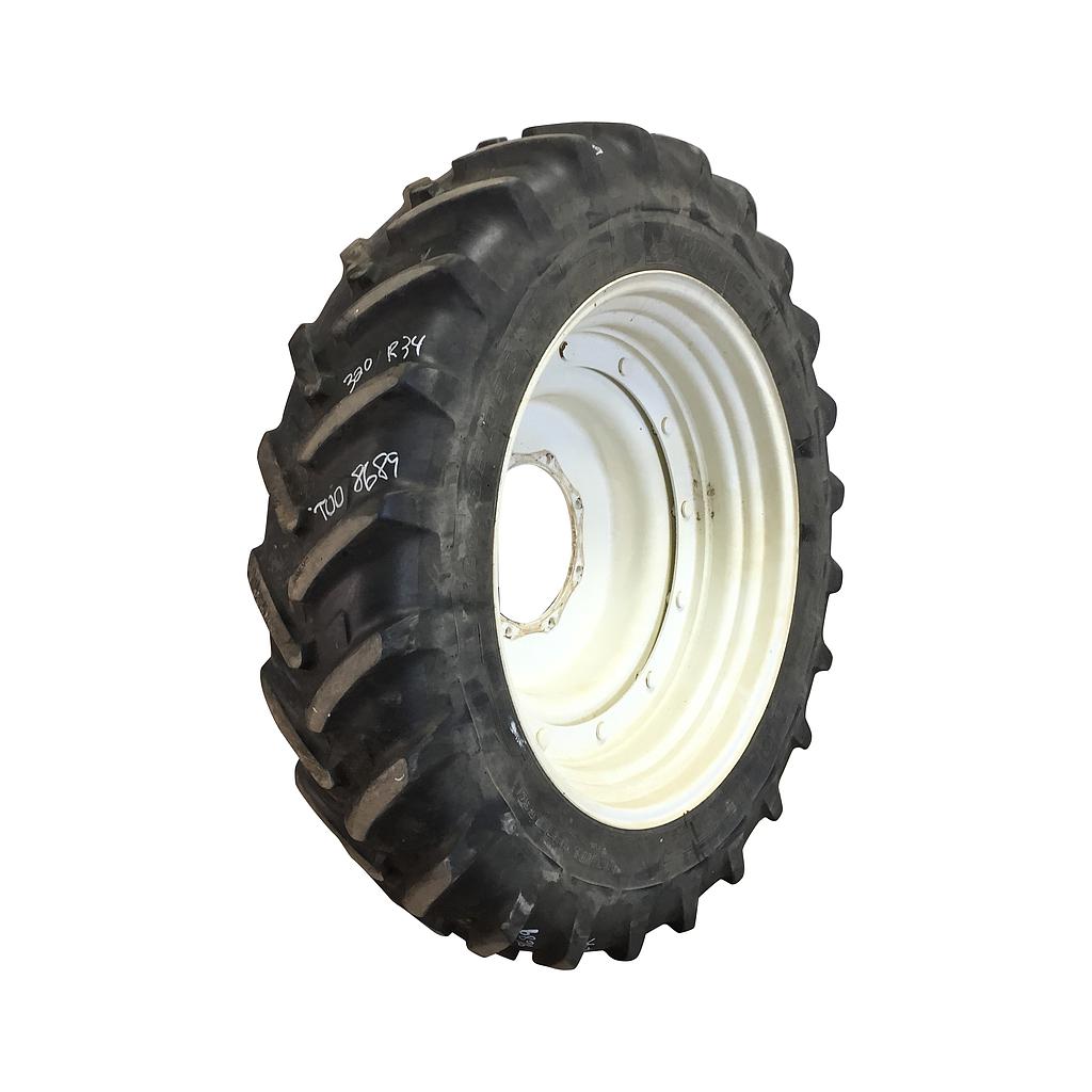 320/85R34 Michelin AgriBib R-1W Stub Disc Tire-Wheel Assembly T008689