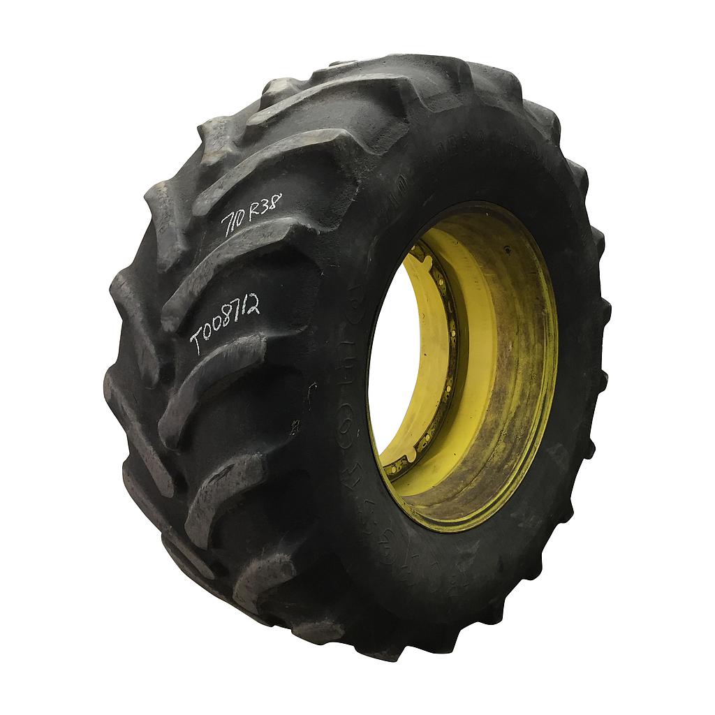 710/70R38 Firestone Radial All Traction DT R-1W Tire-Wheel Assembly T008712