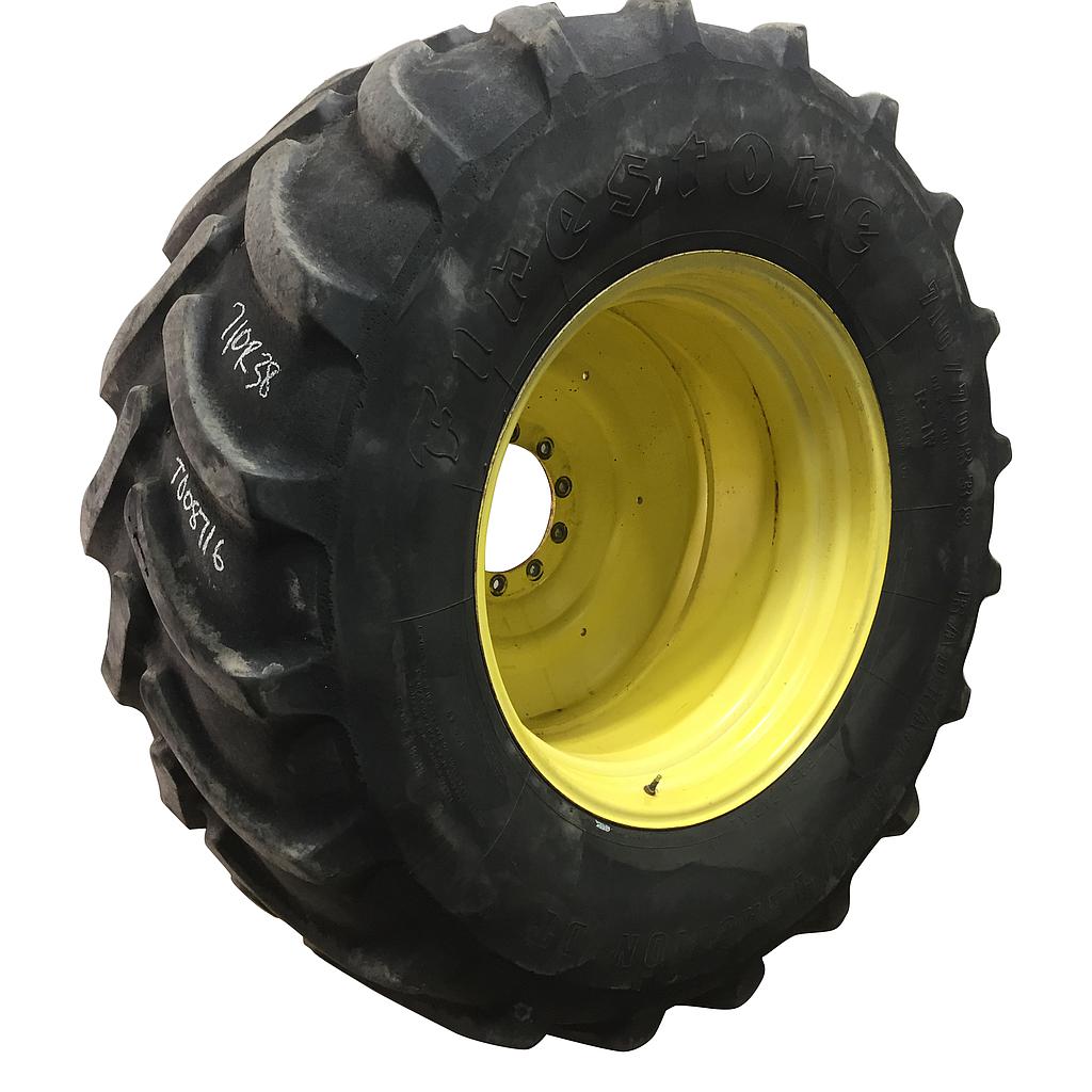 710/70R38 Firestone Radial All Traction DT R-1W Tire-Wheel Assembly T008716