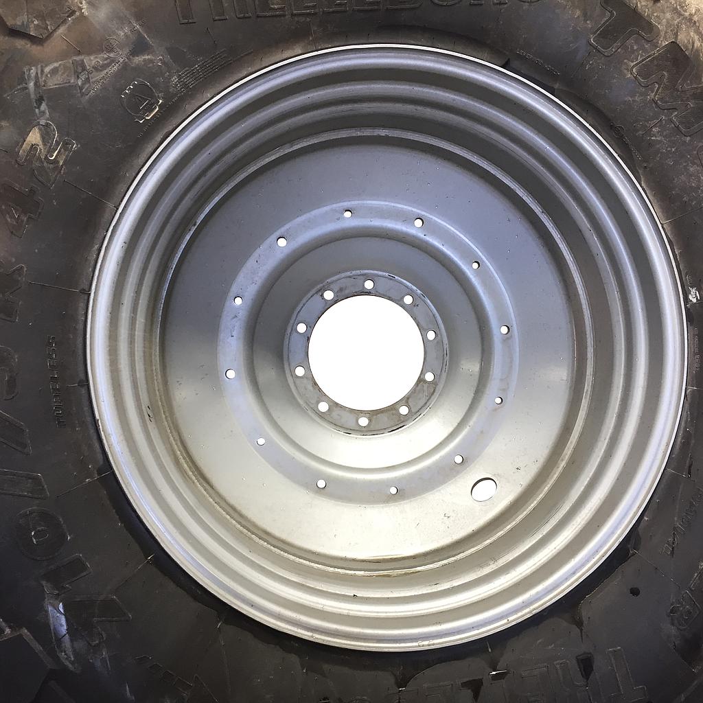 42''D x 25''W Formed Plate W/Weight Holes Wheel WT008718