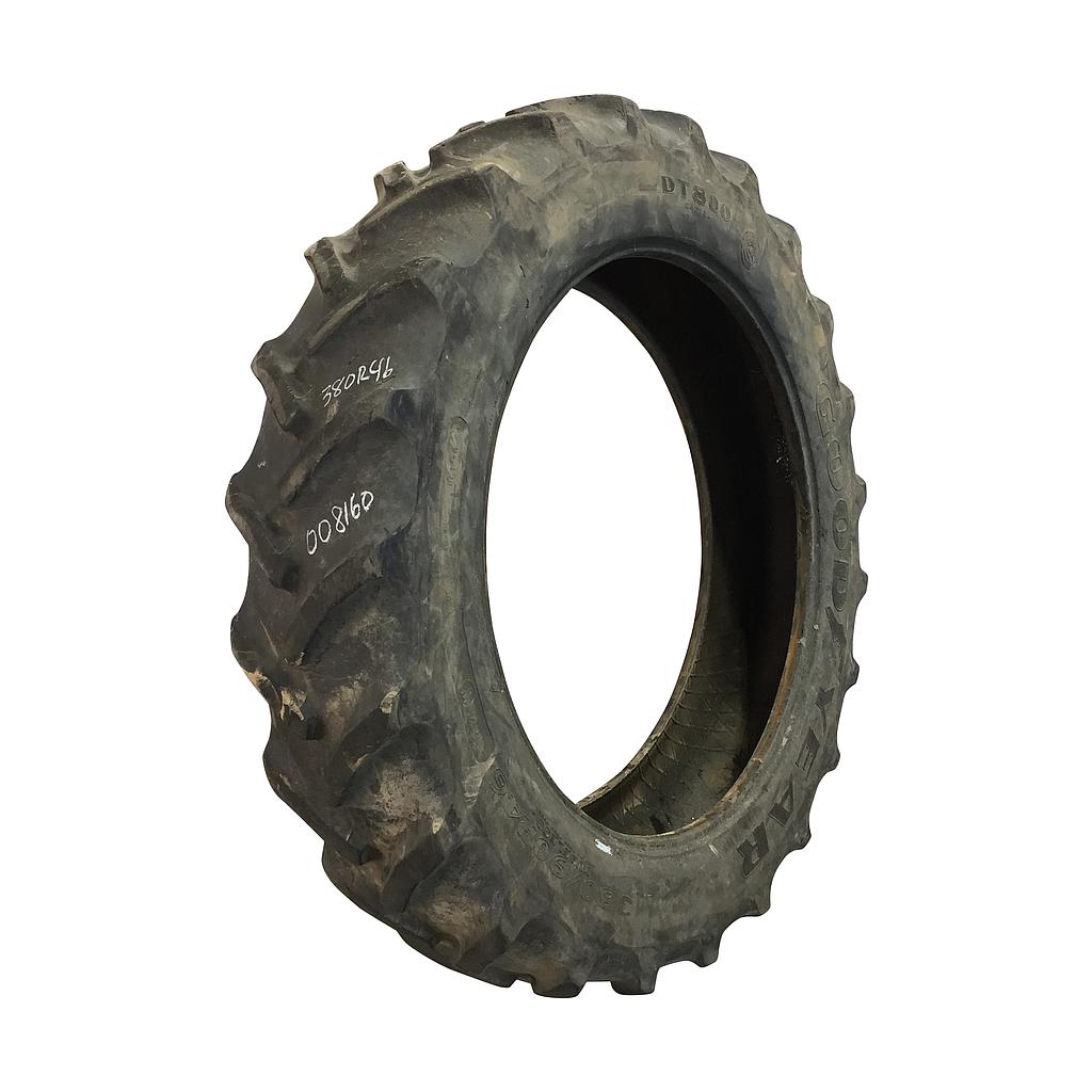 380/90R46 Goodyear Farm DT800 Optitrac R-1W Tire 008160