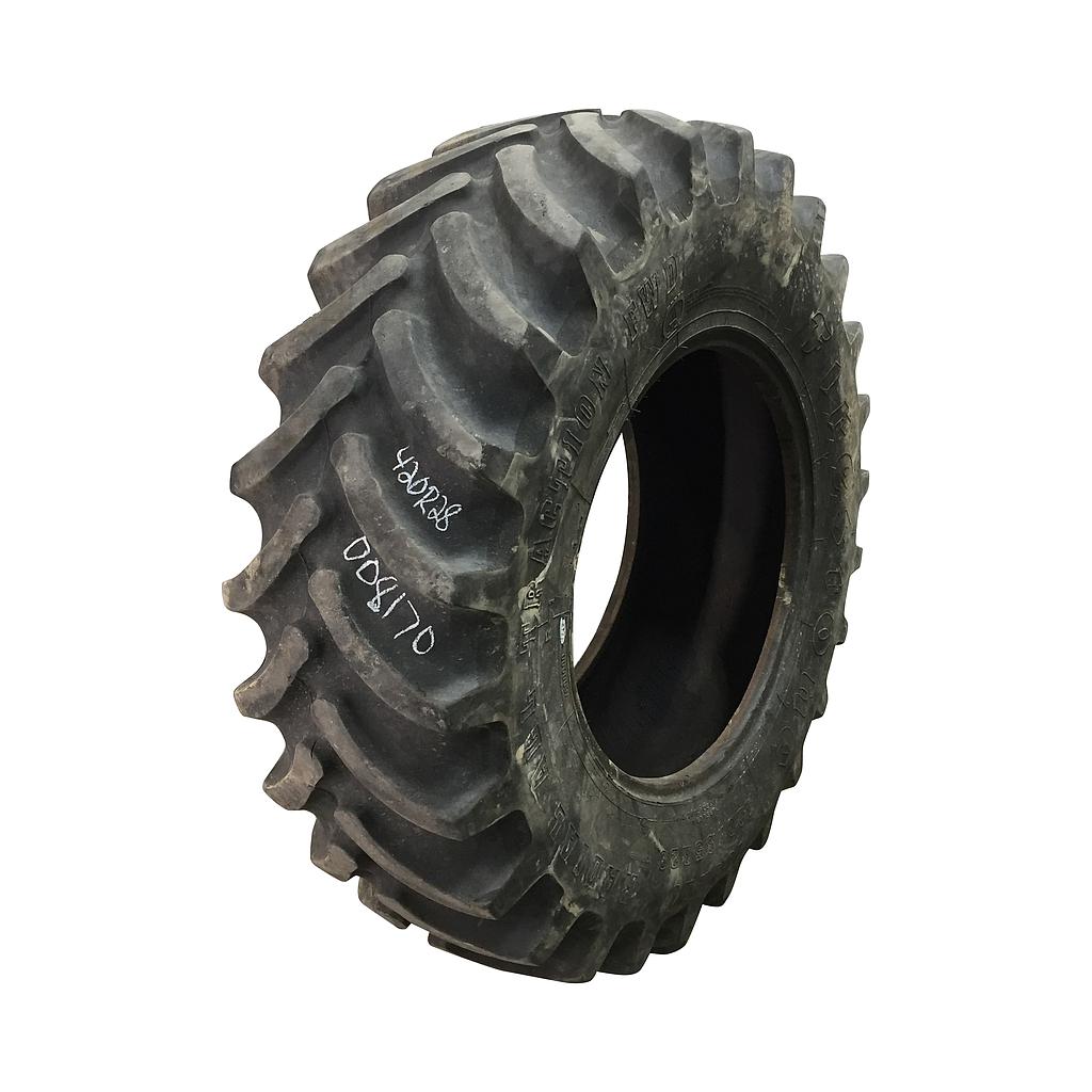 420/85R28 Firestone Radial All Traction FWD R-1 Tire 008170