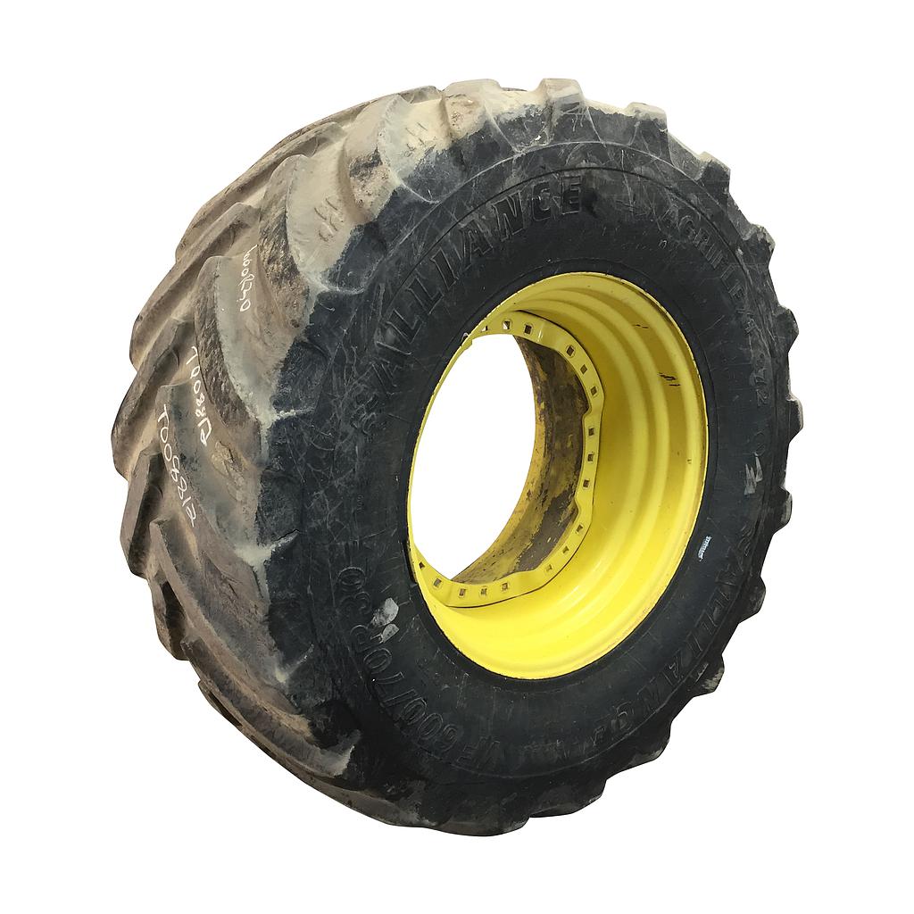 600/70R30 Alliance 372 Agriflex VF CFO R-1W Tire-Wheel Assembly T008812