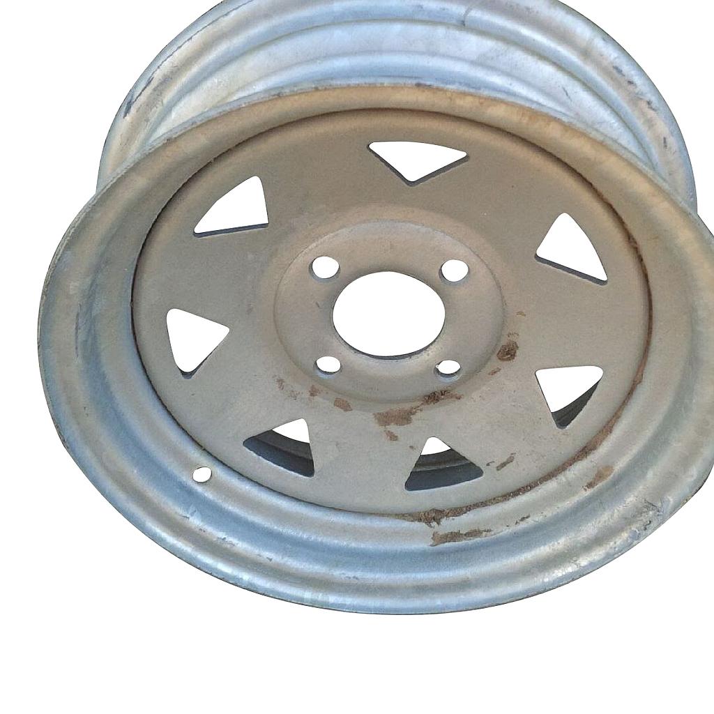 13''D x 4.5''W Spoked Trailer Wheel 002190(SIS)