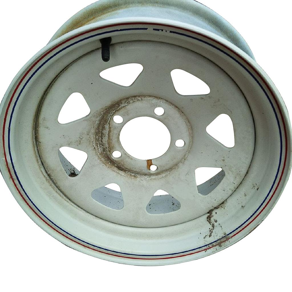15''D x 6''W Spoked Trailer Wheel 002160-Z