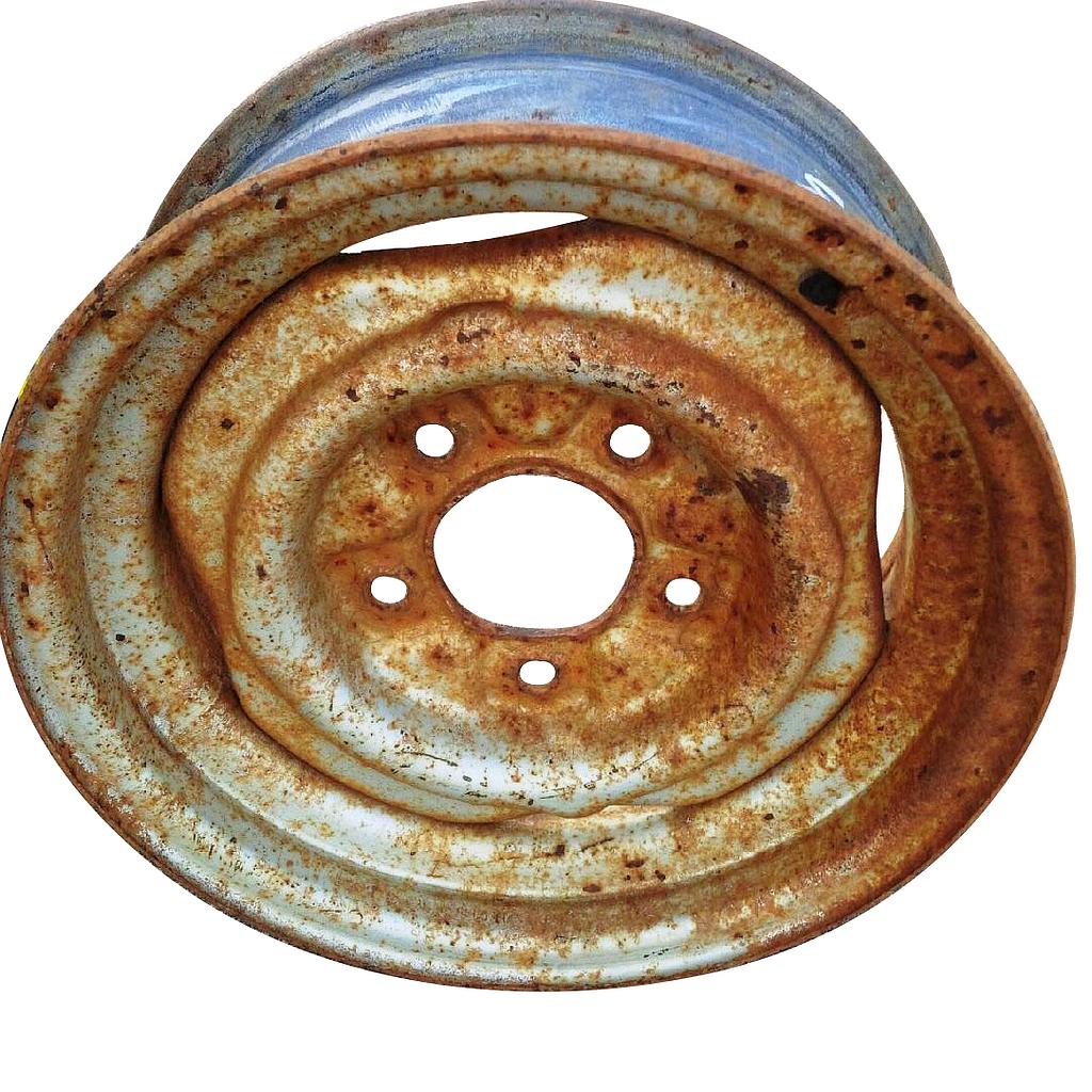 15''D x 6''W Stamped Plate Wheel W00033