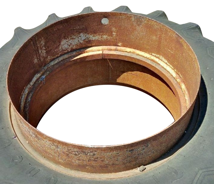 34''D x 15''W Band Dual "L" Rail Wheel WT002753