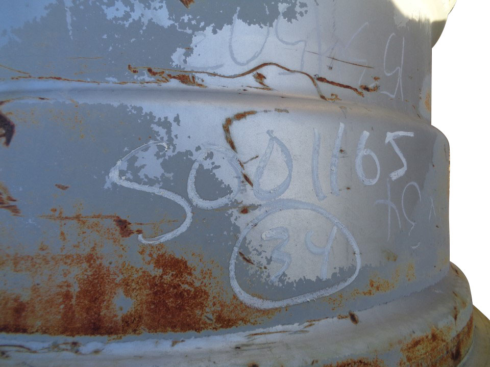 34''D x 20''W Formed Plate Wheel S001165