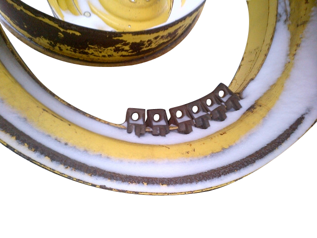 42''D x 18''W Band Dual "T" Rail Wheel WT001520-Z