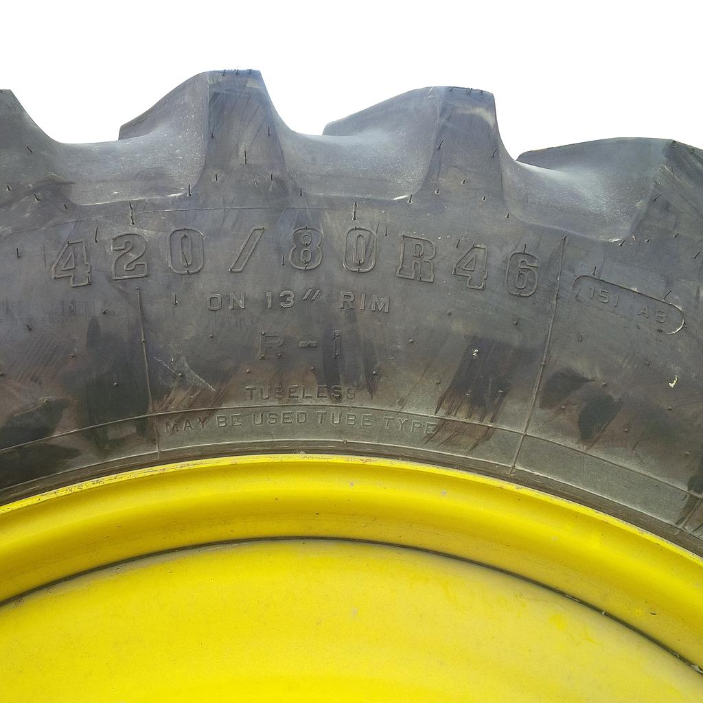 46''D x 13''W Bubble Disc Wheel WS000323-Z