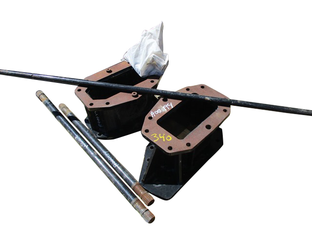 Combine Frame Extension, w/Shafts, Hdw & Truss Rod Combine Frame Extension A000194-Z