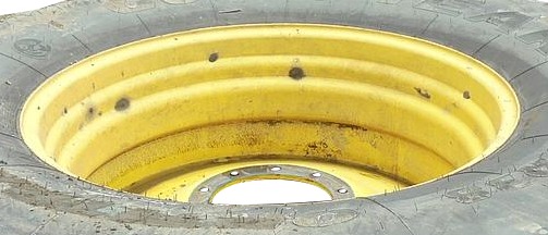 38''D x 25''W Formed Plate W/Weight Holes Wheel WT003408