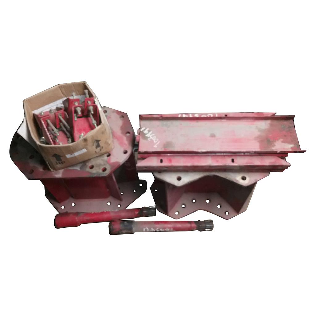 Combine Frame Extension, w/Shafts, Hdw & Truss Rod, Includes Ladder Ext. Combine Frame Extension T003491