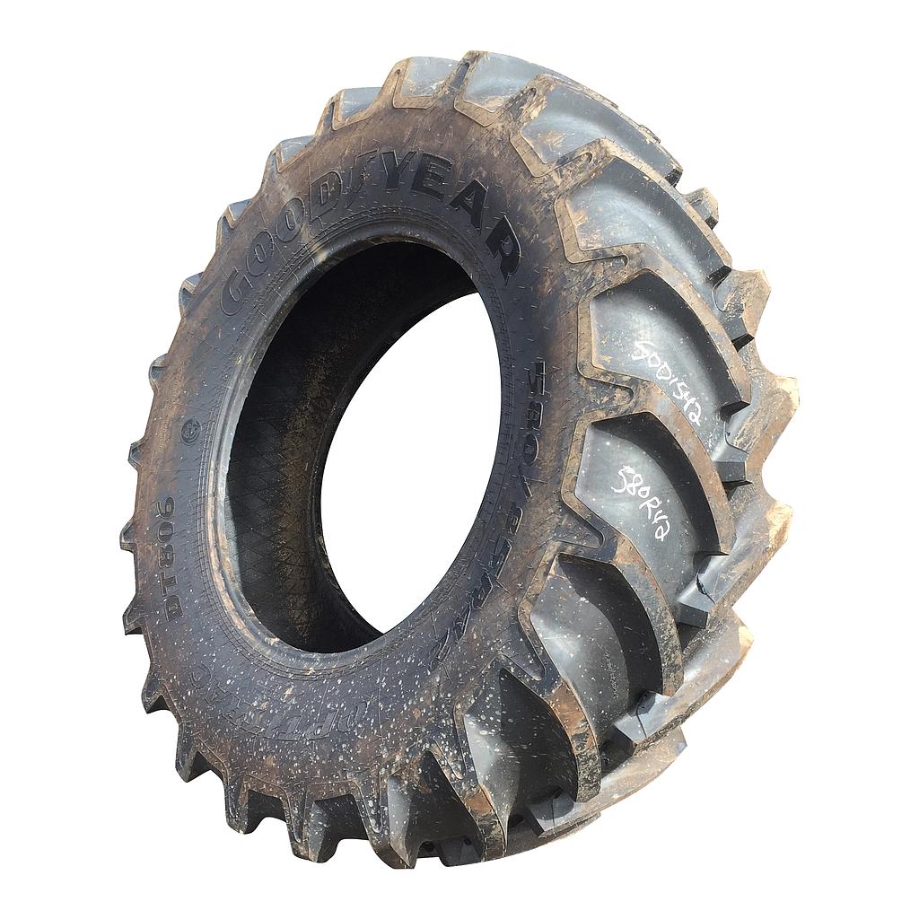 580/85R42 Goodyear Farm DT806 Optitrac R-1W Tire S001542