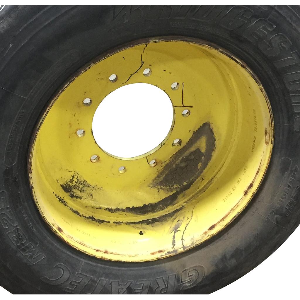 22.5''D x 14''W Formed Plate Wheel WS001643