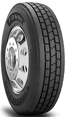 295/75R22.5 Firestone FD691 Plus Tire 241524