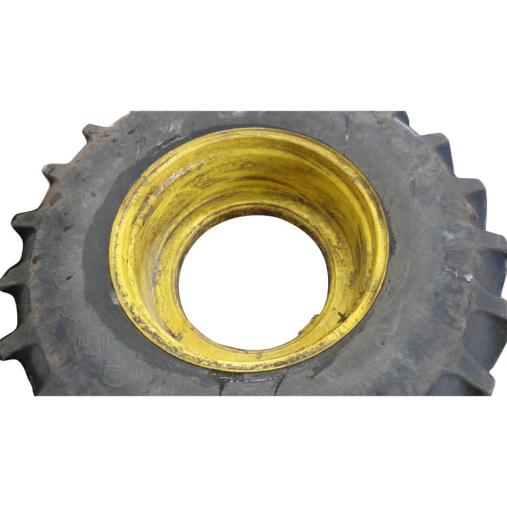 38''D x 23''W Deep Well W/Drive Lugs 34" Cast Wheel WT004081