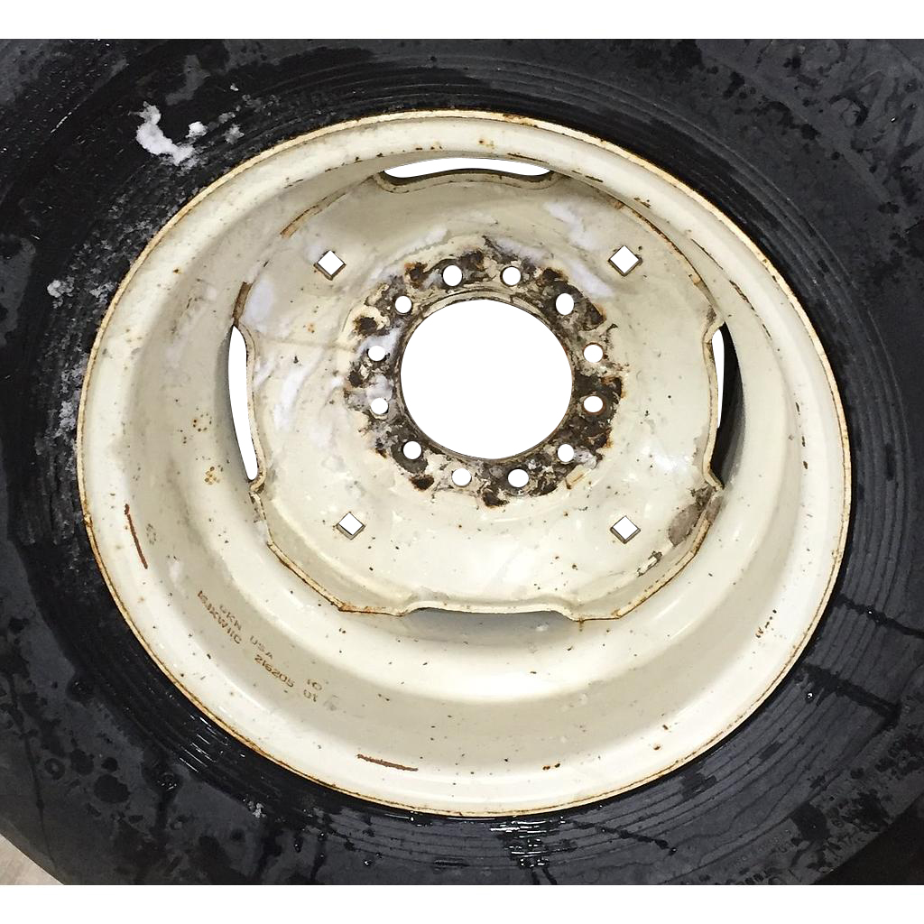 16.1''D x 11''W Stamped Plate Wheel WT005537