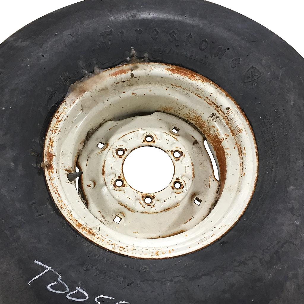 16.1''D x 11''W Stamped Plate Wheel WT005539