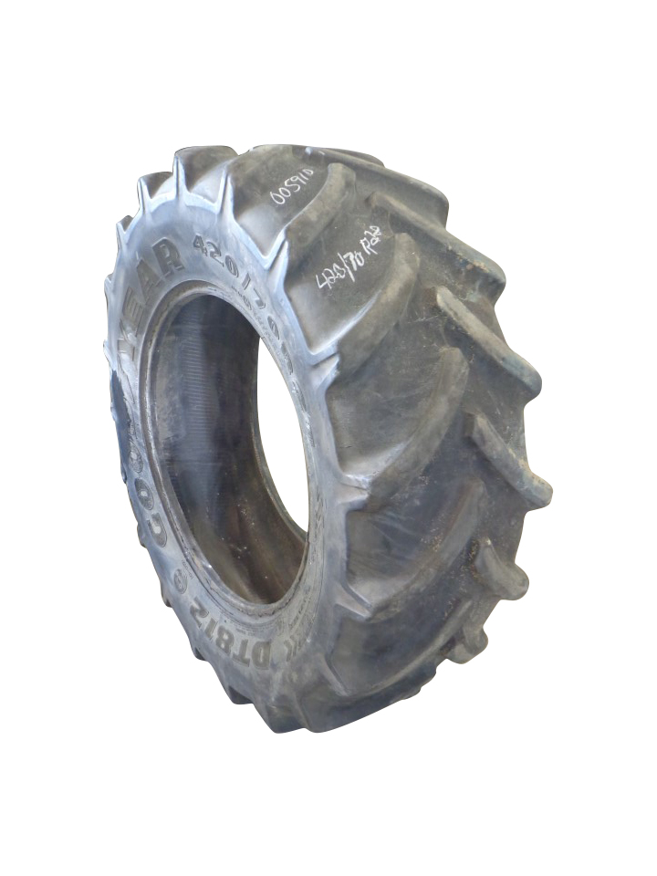 420/70R28 Goodyear Farm DT812 Optitrac R-1W Tire 005910-Z